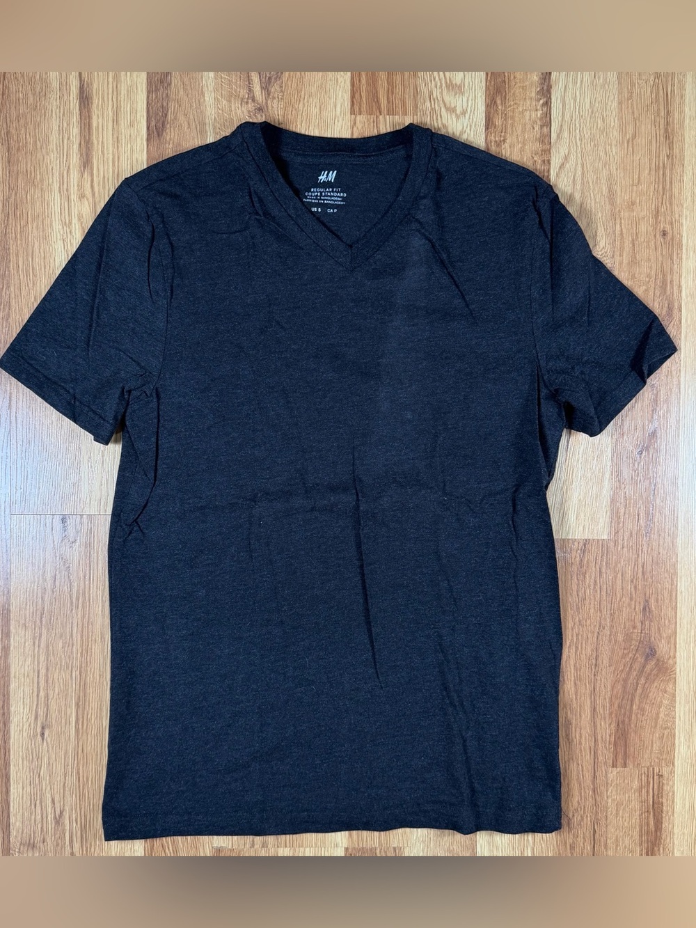 H&M Men's Black V-Neck Tee